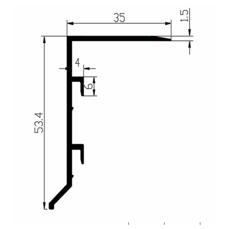 Balcony Skirting Profile