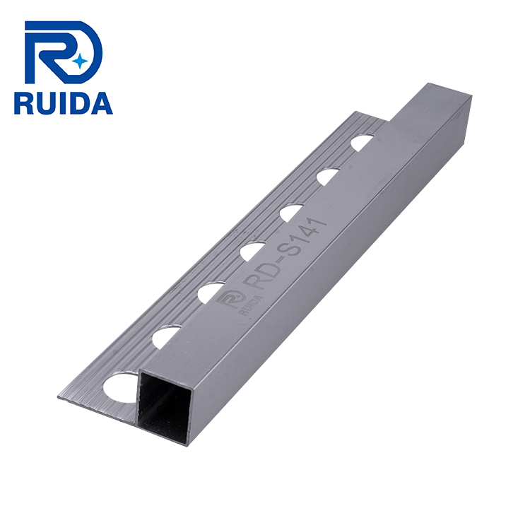 Aluminium Square Edge Tile Trims