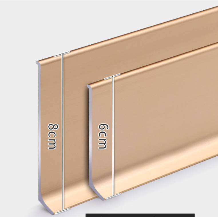 Self-adhesive Aluminium Skirting Board